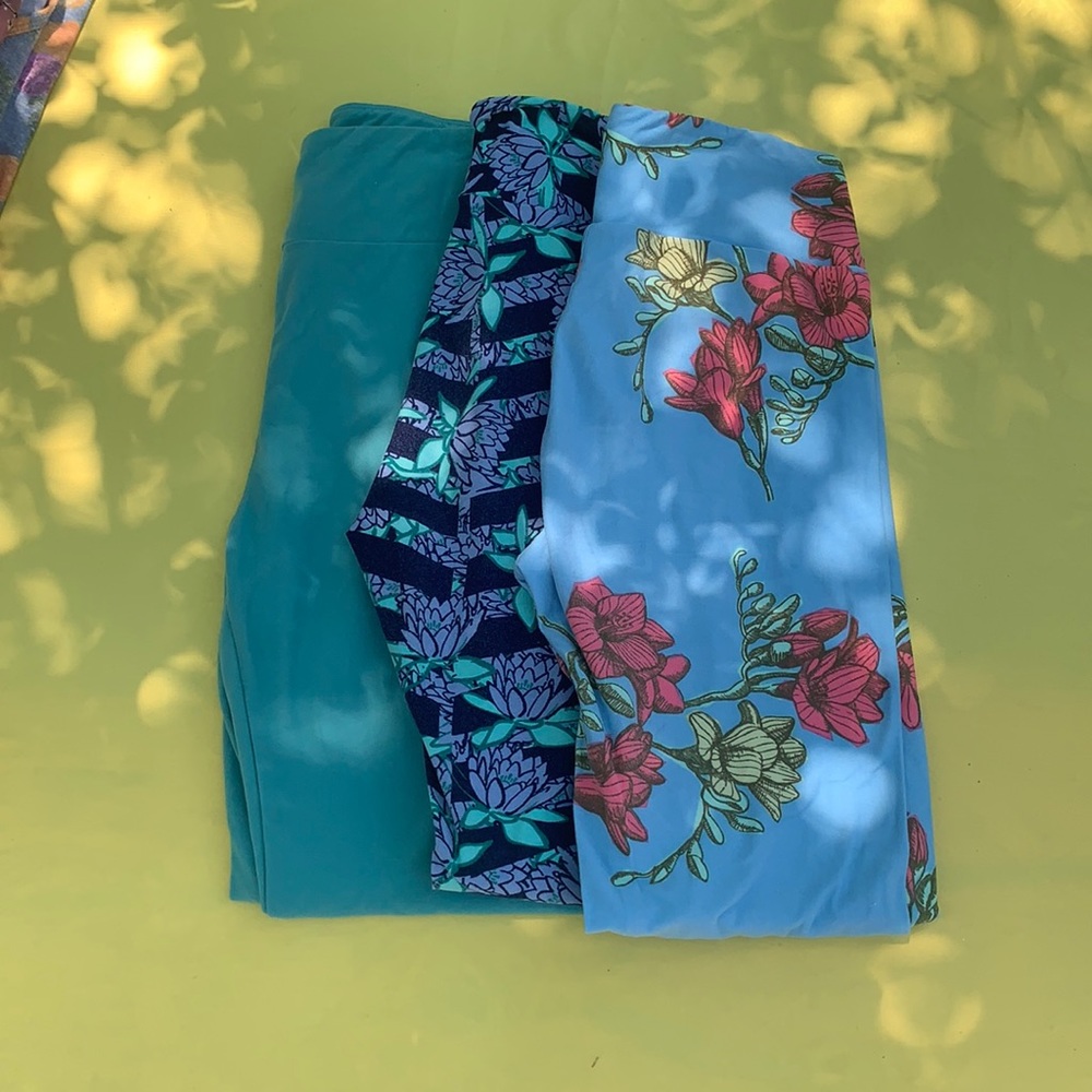 6 lularoe leggings